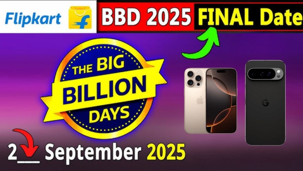 iPhone 16 Pro, Pixel 9, Big Billion Days Sale 2025