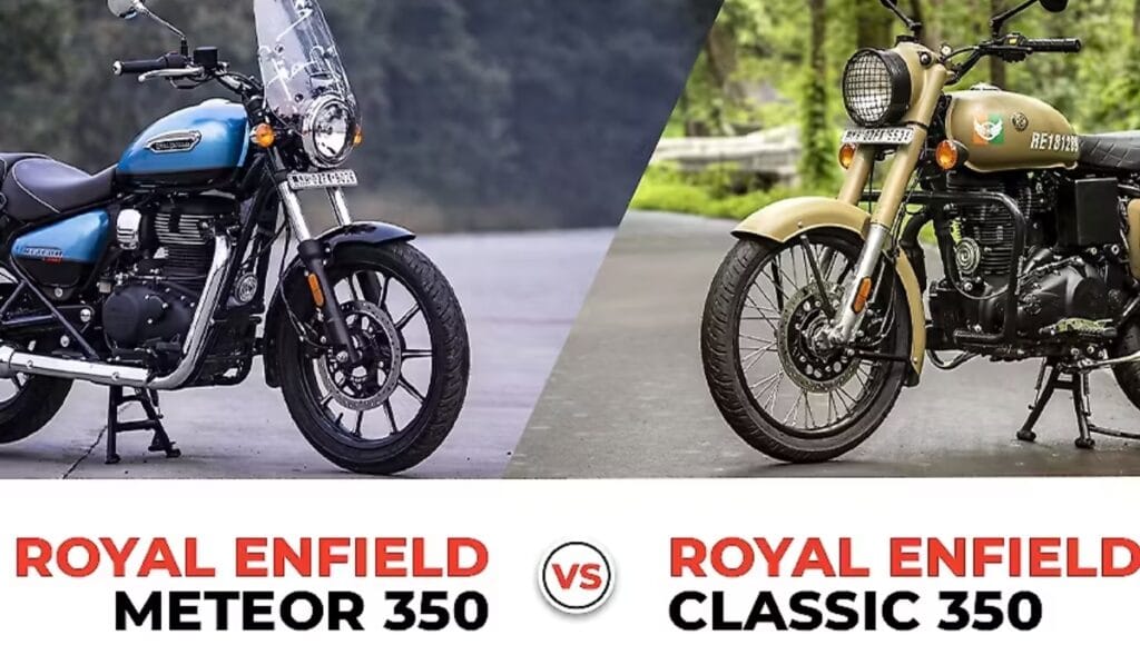 Bullet 350 vs Classic 350