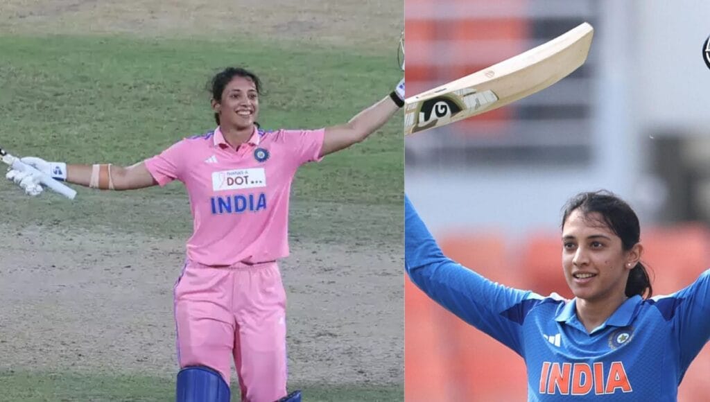 Mandhana ton