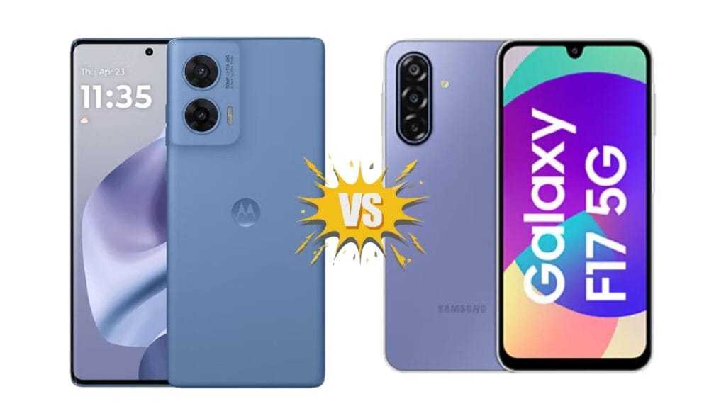 Moto G96 5G vs Galaxy F17 5G