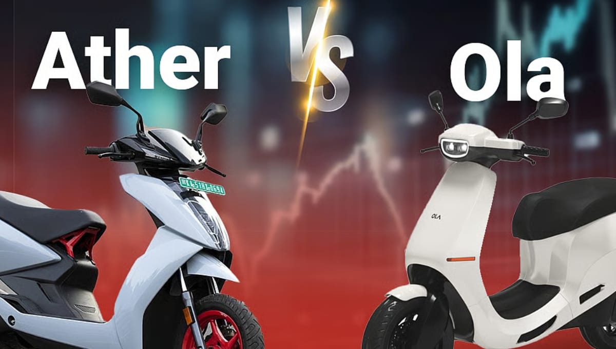 Ola Electric vs Ather Energy Shares
