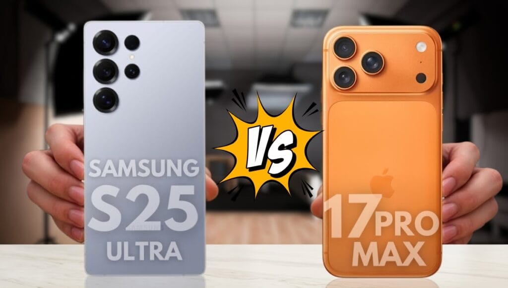 iPhone 17 Pro Max vs Samsung Galaxy S25 Ultra